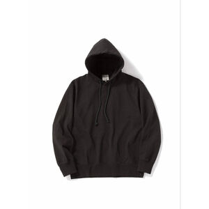 Jackman Men's Hoodie Size L Black 
Cotton Pullover Made in Japan